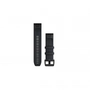 Ремінець для смарт-годин Garmin QuickFit 22 Watch Bands, Black with Black Stainless Steel Hardware (010-12901-00) (UA)