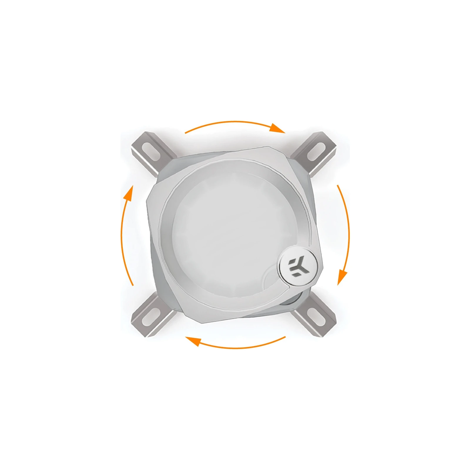Система водяного охолодження Ekwb EK-Nucleus AIO CR360 Lux D-RGB - White (3831109897850) (UA) Для процесорів: INTEL, AMD; Сокет: AM5,