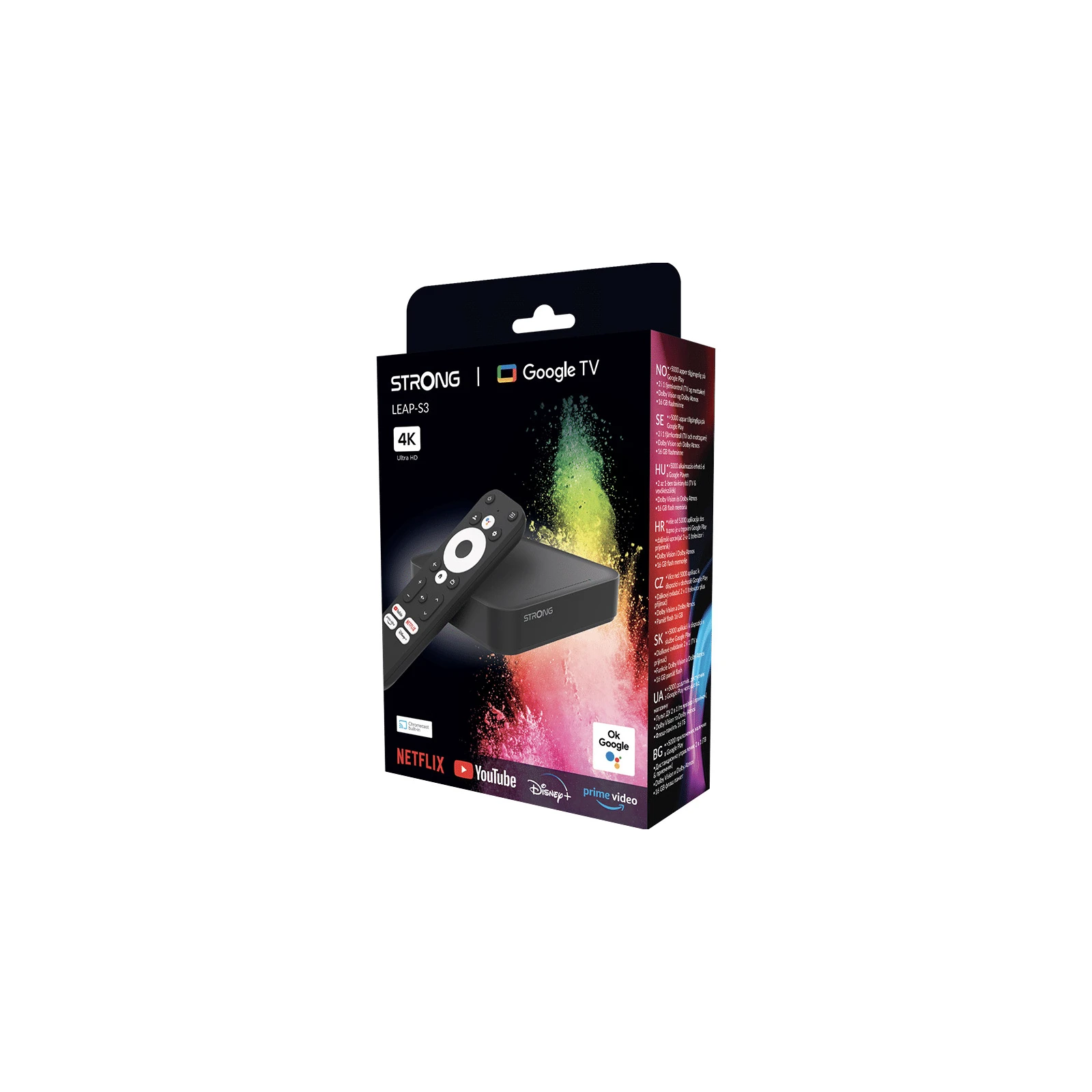 Strong LEAP-S3 Android TV BOX (LEAP-S3) (UA) Тип: стаціонарний; Процесор: ARM