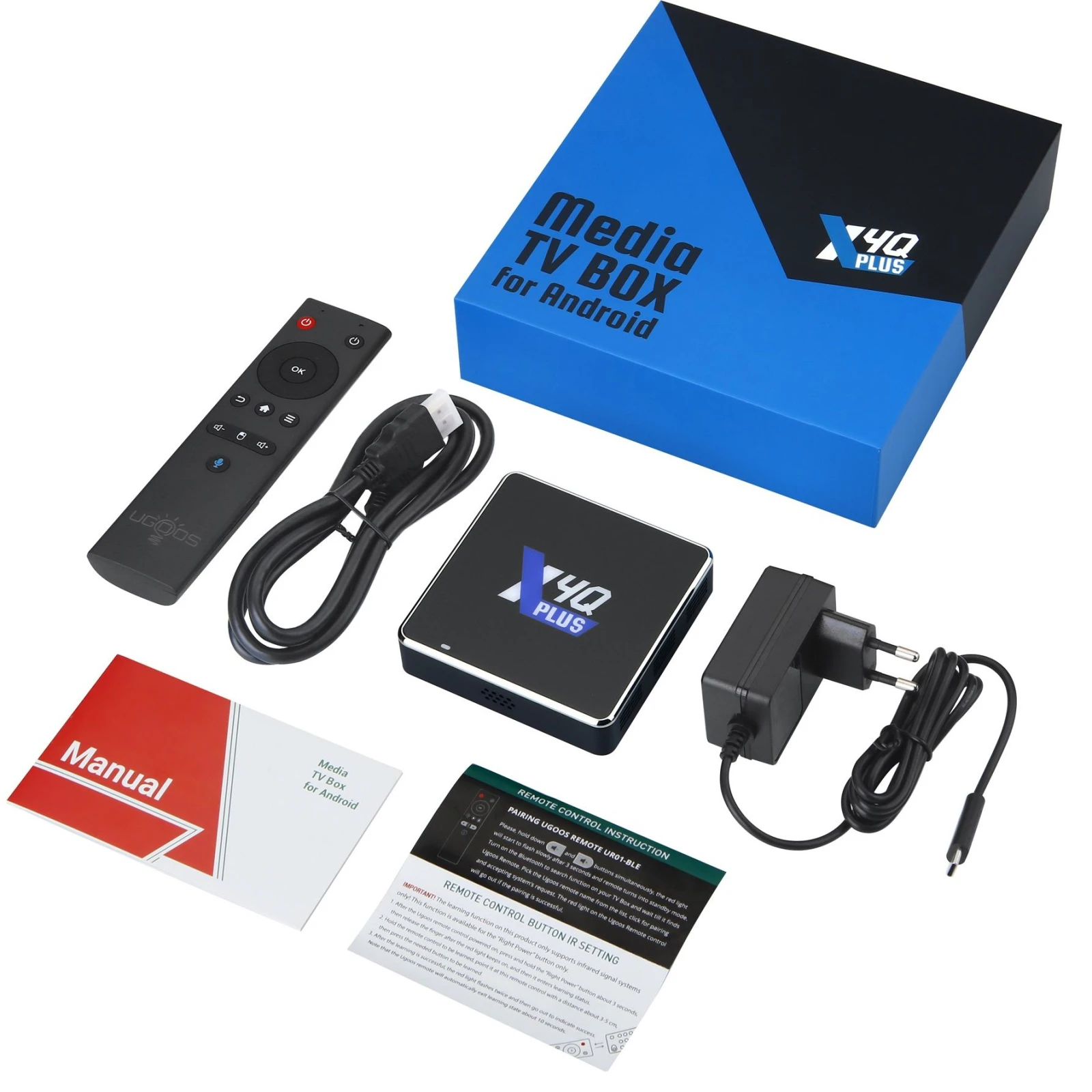 Ugoos X4Q PLUS 4/64Gb/Amlogic S905X4/Android 1 (X4Q PLUS) (UA) Графічний процесор ARM Mali-G31 MP2