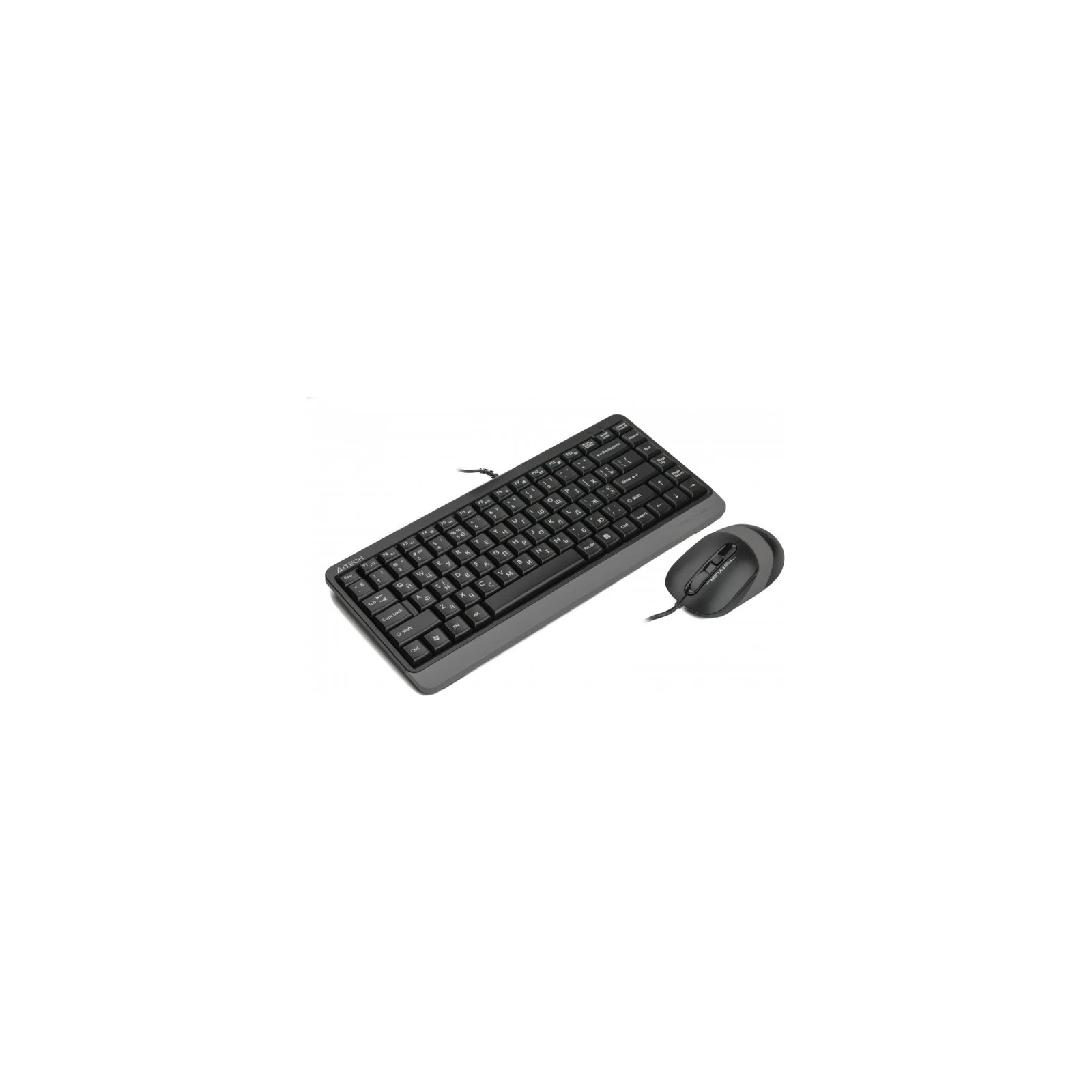 A4Tech F1110 USB Grey (F1110 Grey) (UA) Конструкція мембранна