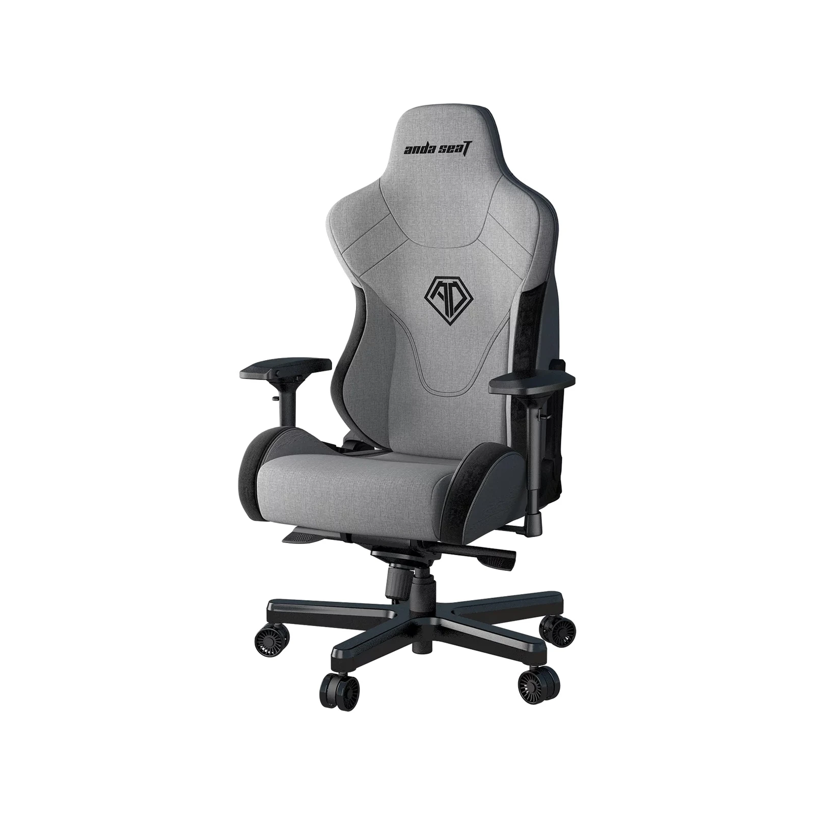 Anda Seat T-Pro 2 Grey/Black Size XL (AD12XLLA-01-GB-F) (UA) Материал покрытия лен