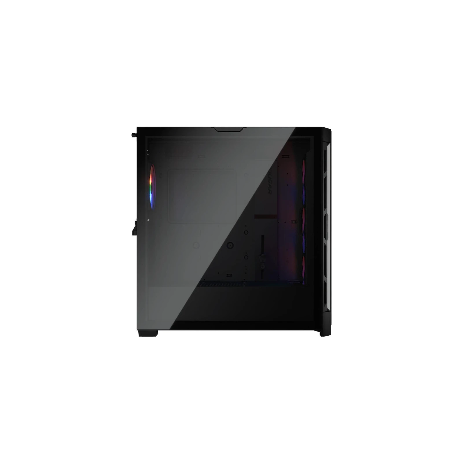 Cougar Duoface Pro RGB (UA) Розташування блока живлення нижнє