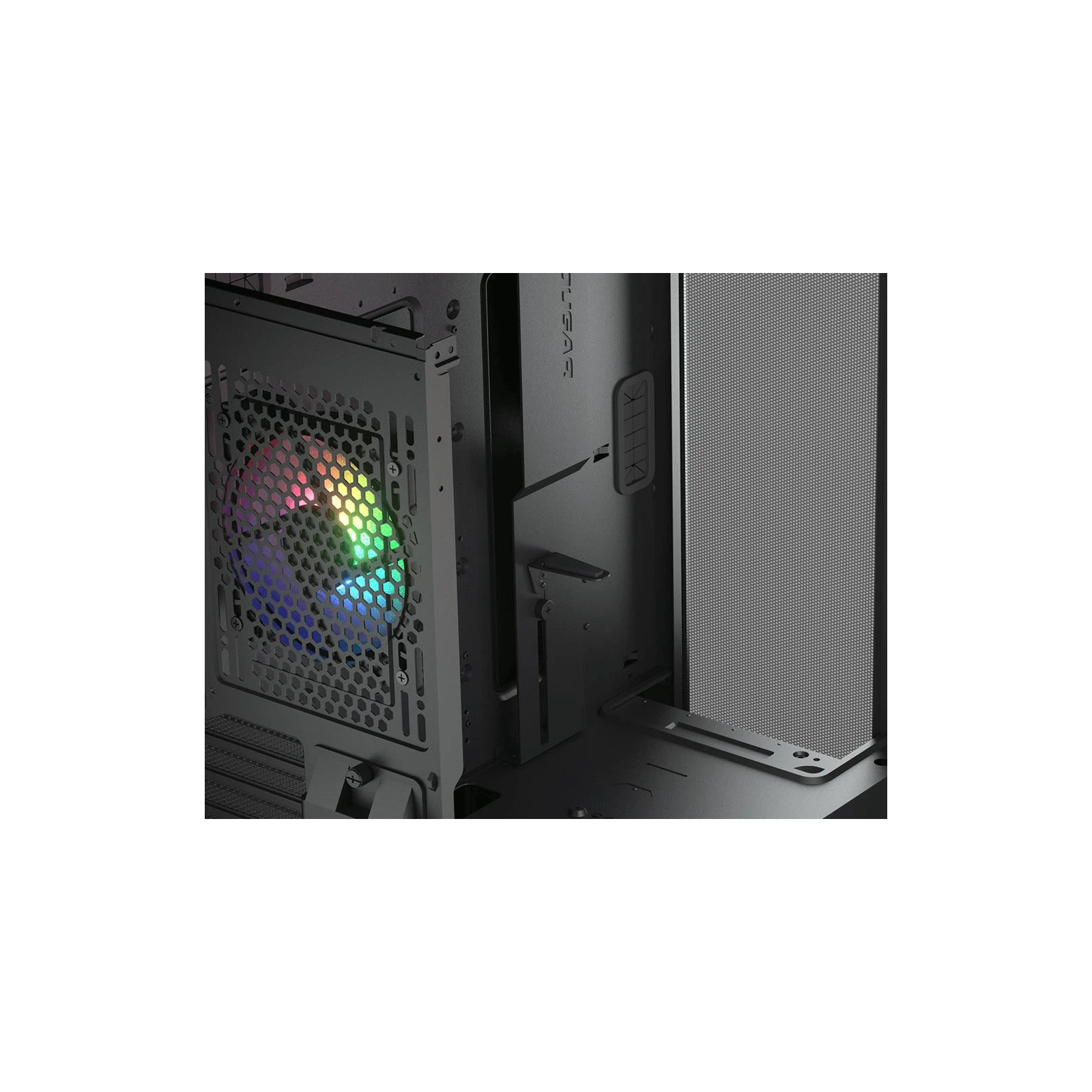 Cougar Duoface Pro RGB (UA) Спосіб установки вертикальний