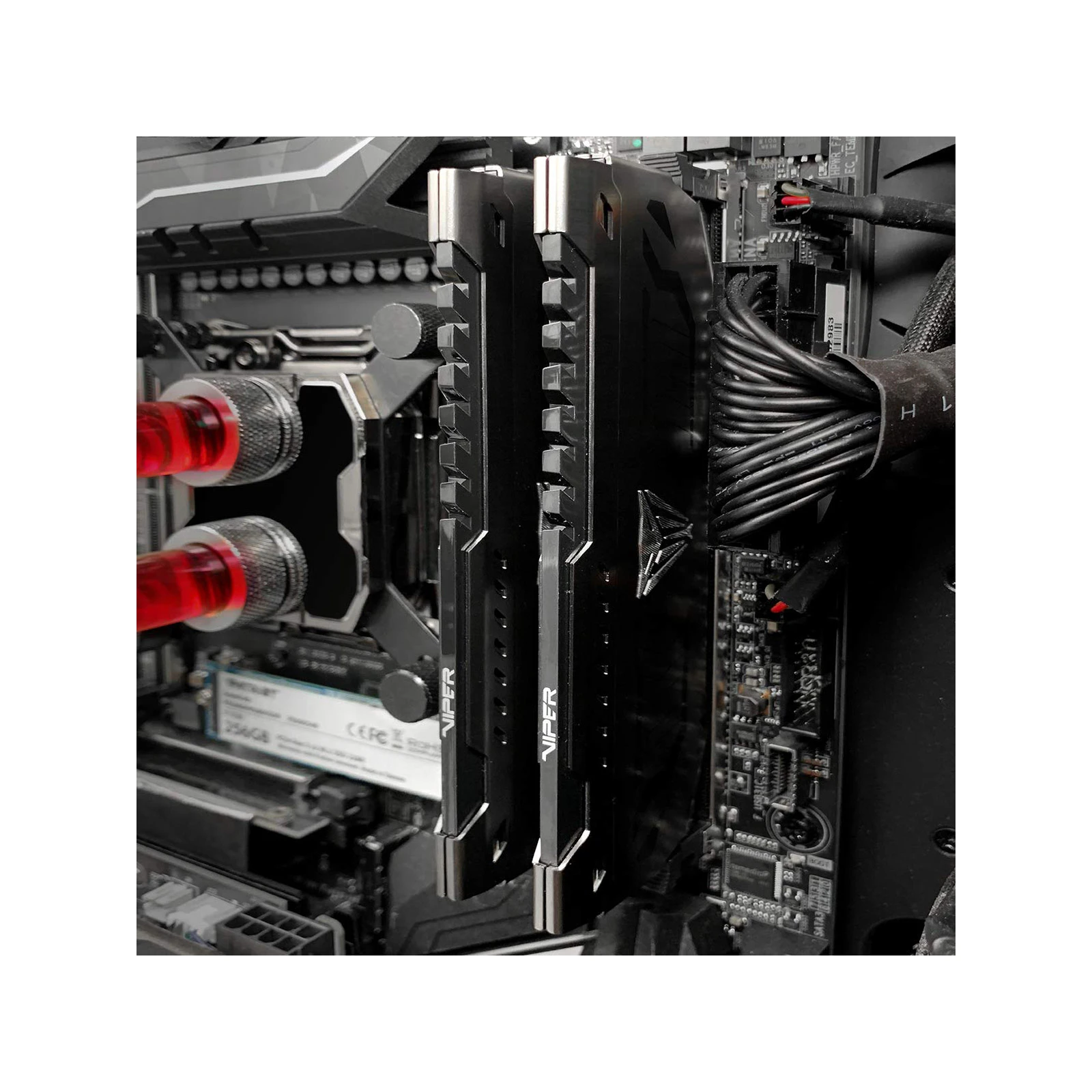 DDR4 32GB (2x16GB) 3600 MHz Viper Steel Patriot (PVS432G360C8K) (UA) Тип пам'яті: DDR4; Об'єм пам'яті: 32