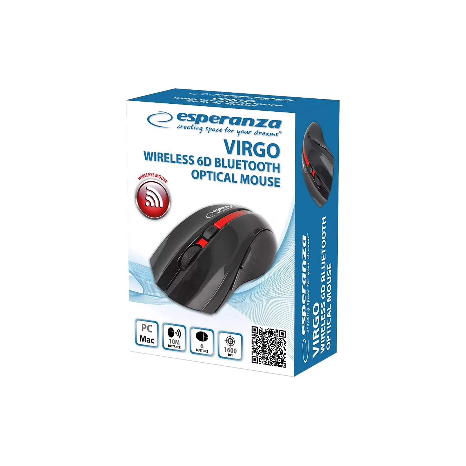 Esperanza Virgo 6D Bluetooth Red (EM129R) (UA) Тип: Класичні; Підключення: