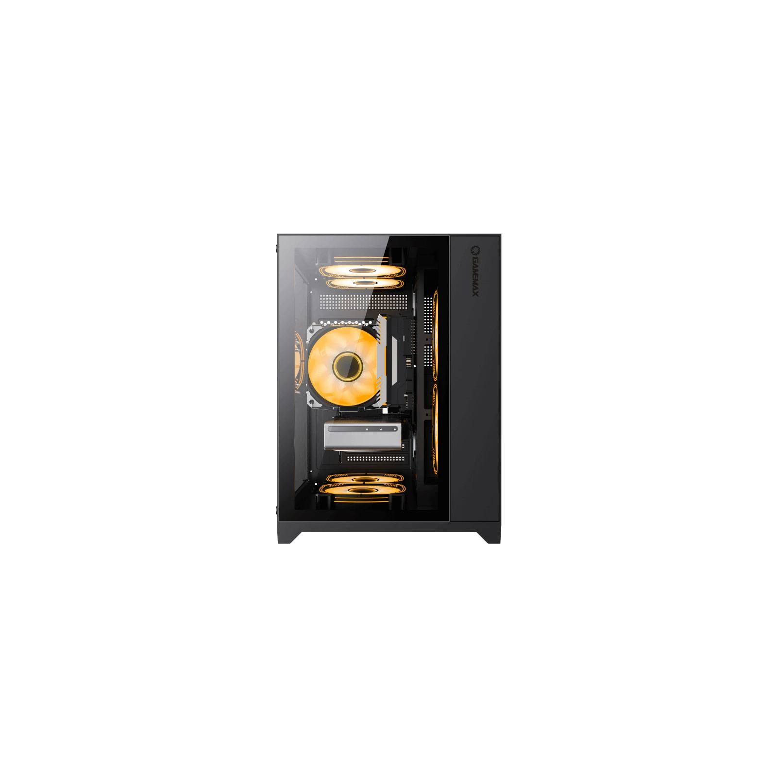 Gamemax Infinity Mini Black (UA) Типорозмір: Minitower; Спосіб