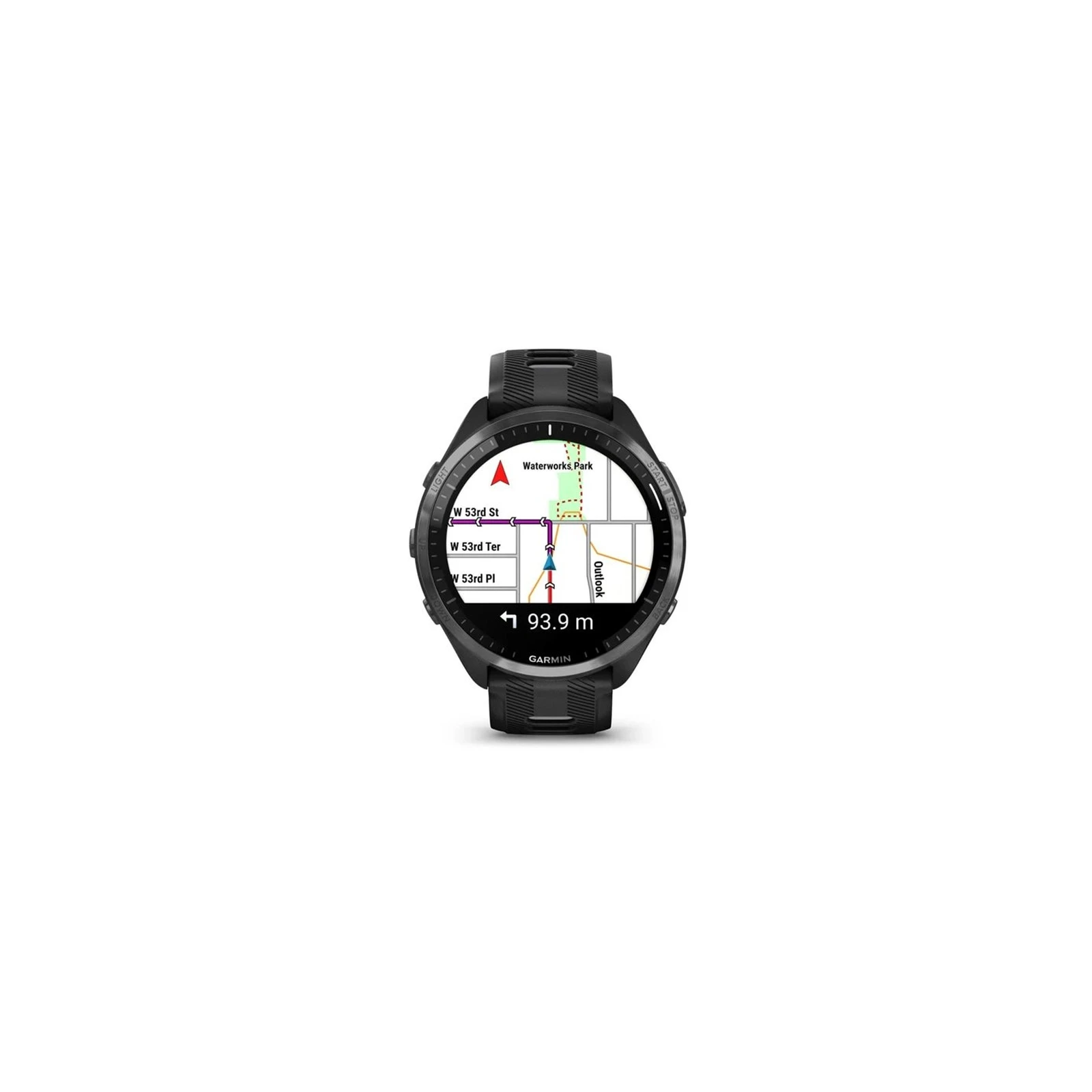 Garmin Forerunner 965, Black, GPS (010-02809-10) (UA) Форма годинника круглий