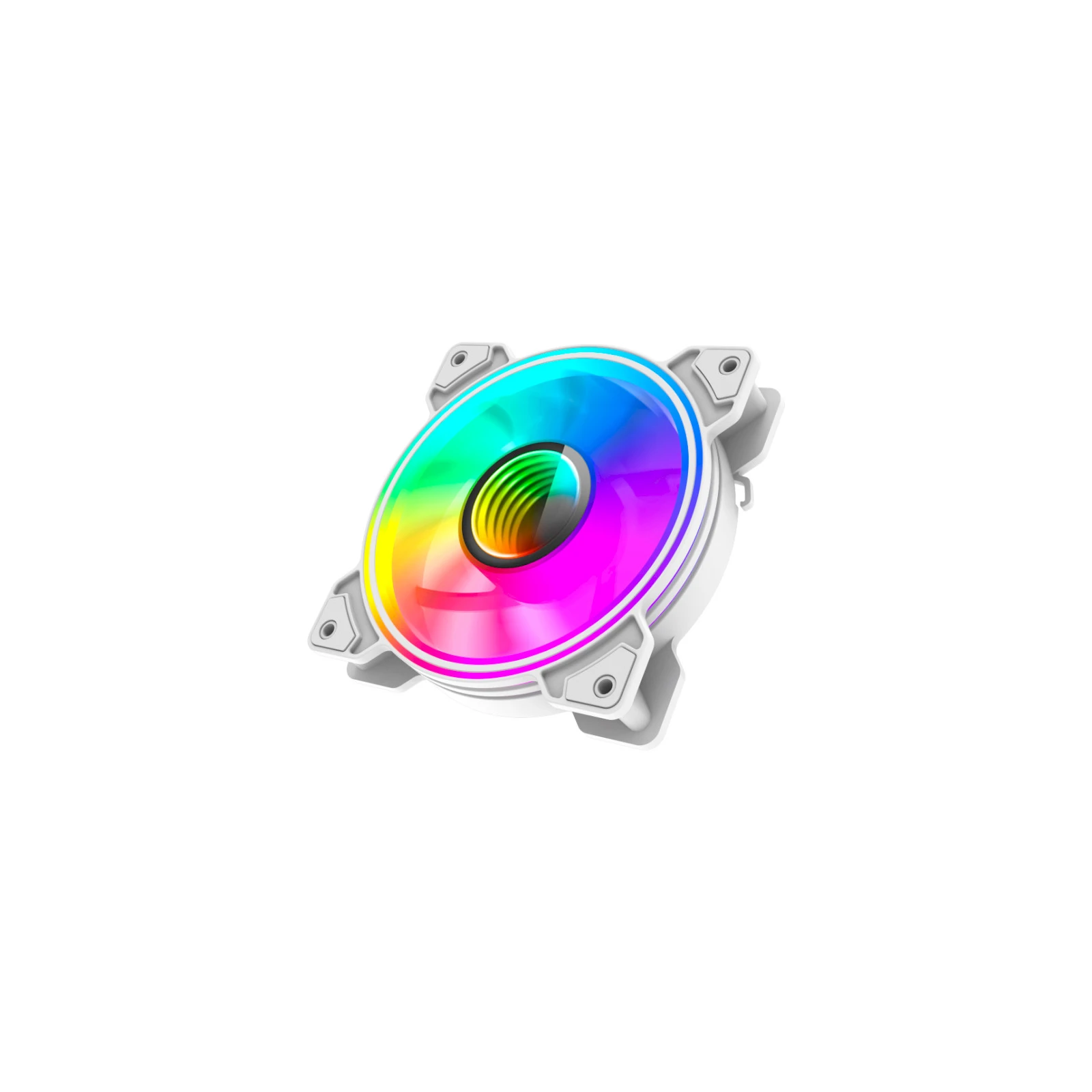 Кулер для корпусу Gamemax Dual Ring Infinity WH (UA) Тип роз'єму підключення 4-pin, 3-pin