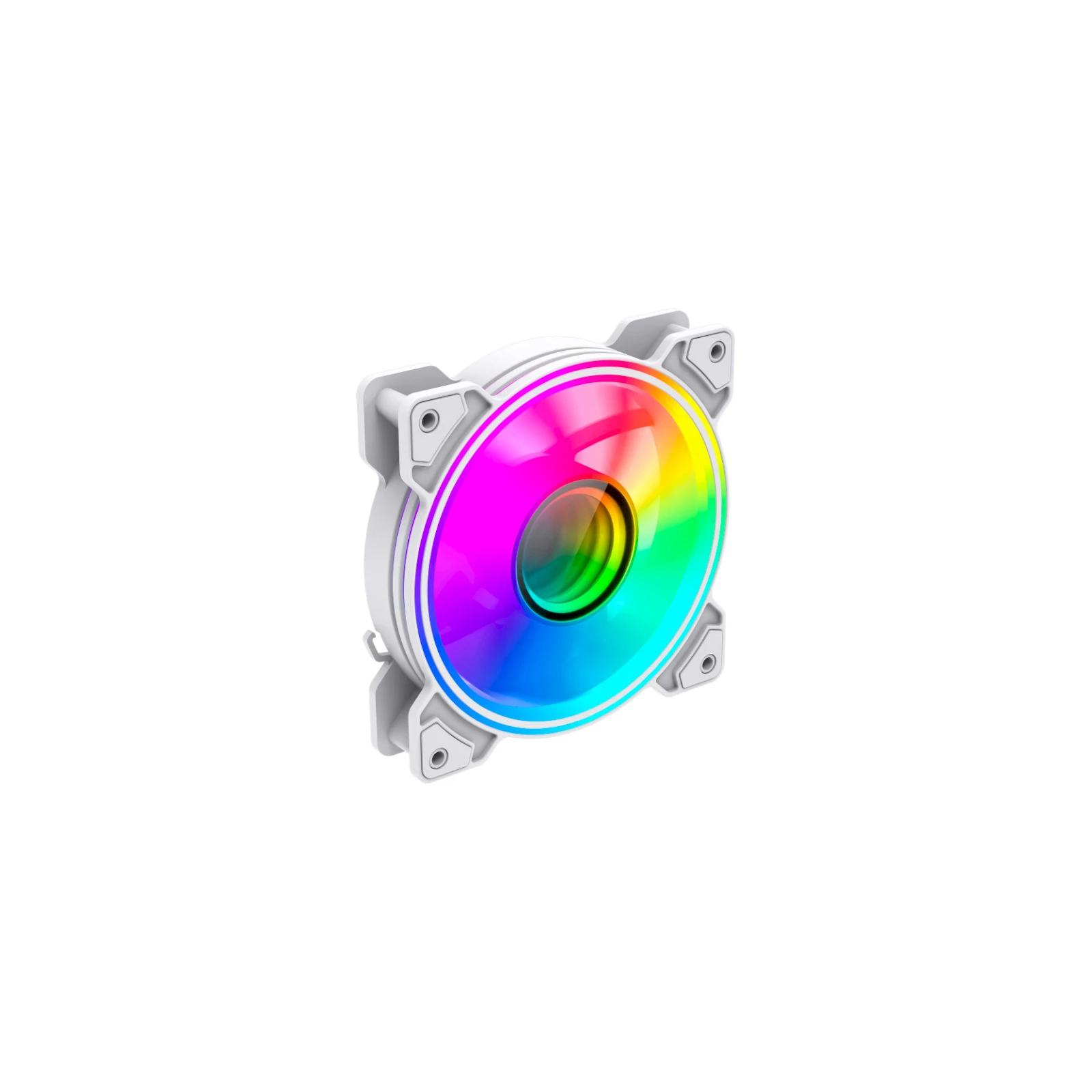 Кулер для корпусу Gamemax Dual Ring Infinity WH (UA) Максимальна швидкість обертання 1200RPM