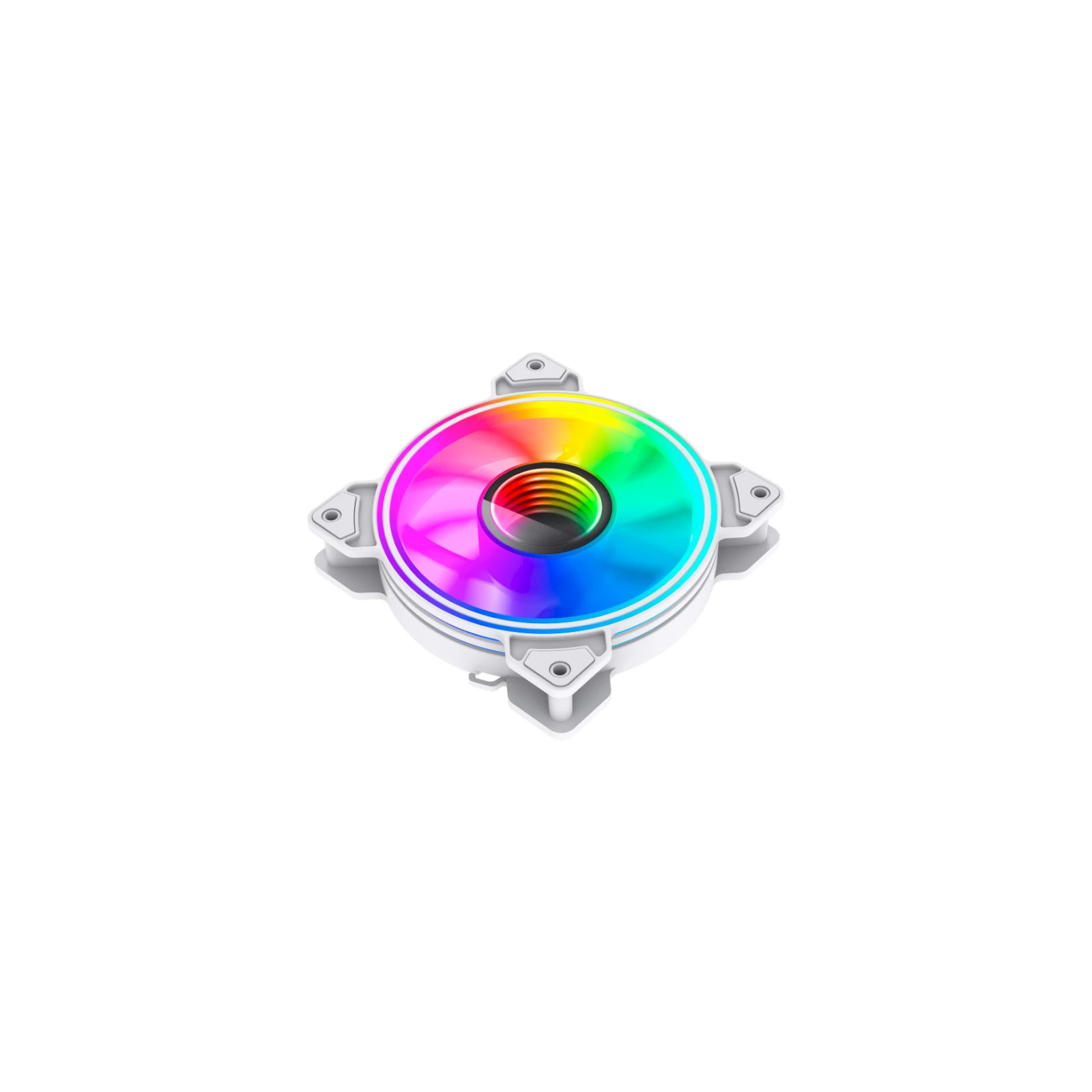 Кулер для корпусу Gamemax Dual Ring Infinity WH (UA) Тип підшипника підшипник ковзання з гвинтовою нарізкою (Rifle Bearing)