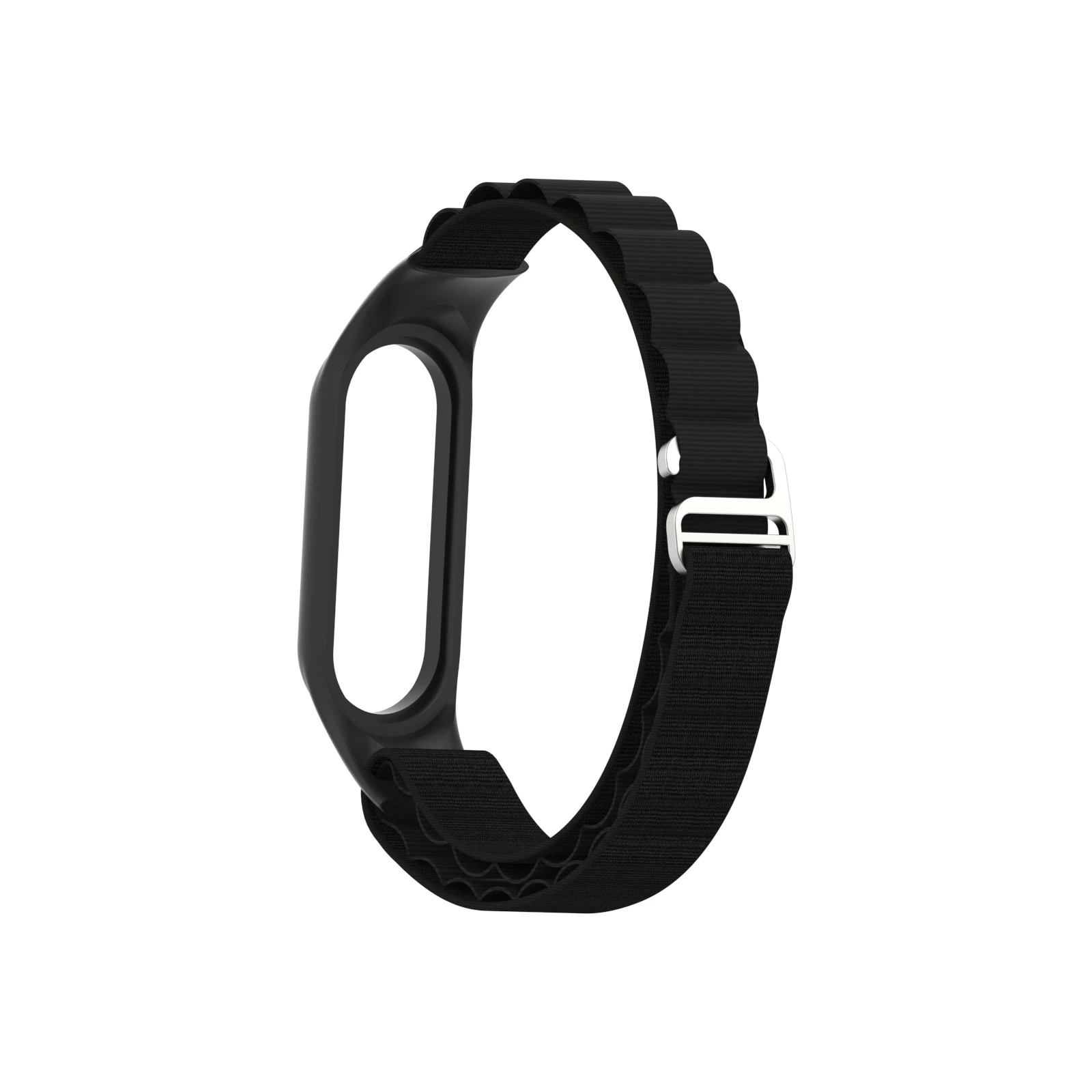 Ремінець для фітнес браслета Armorstandart AlpinaStyle Band для Xiaomi Mi Band 7/6/5/4 Black (ARM64987) (UA) Сумісність: Xiaomi Mi Band 4; Xiaomi Mi Band 5;