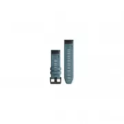 Ремешок для смарт-часов Garmin fenix 6X 26mm QuickFit Lakeside Blue Silicone (010-12864-03) (UA)