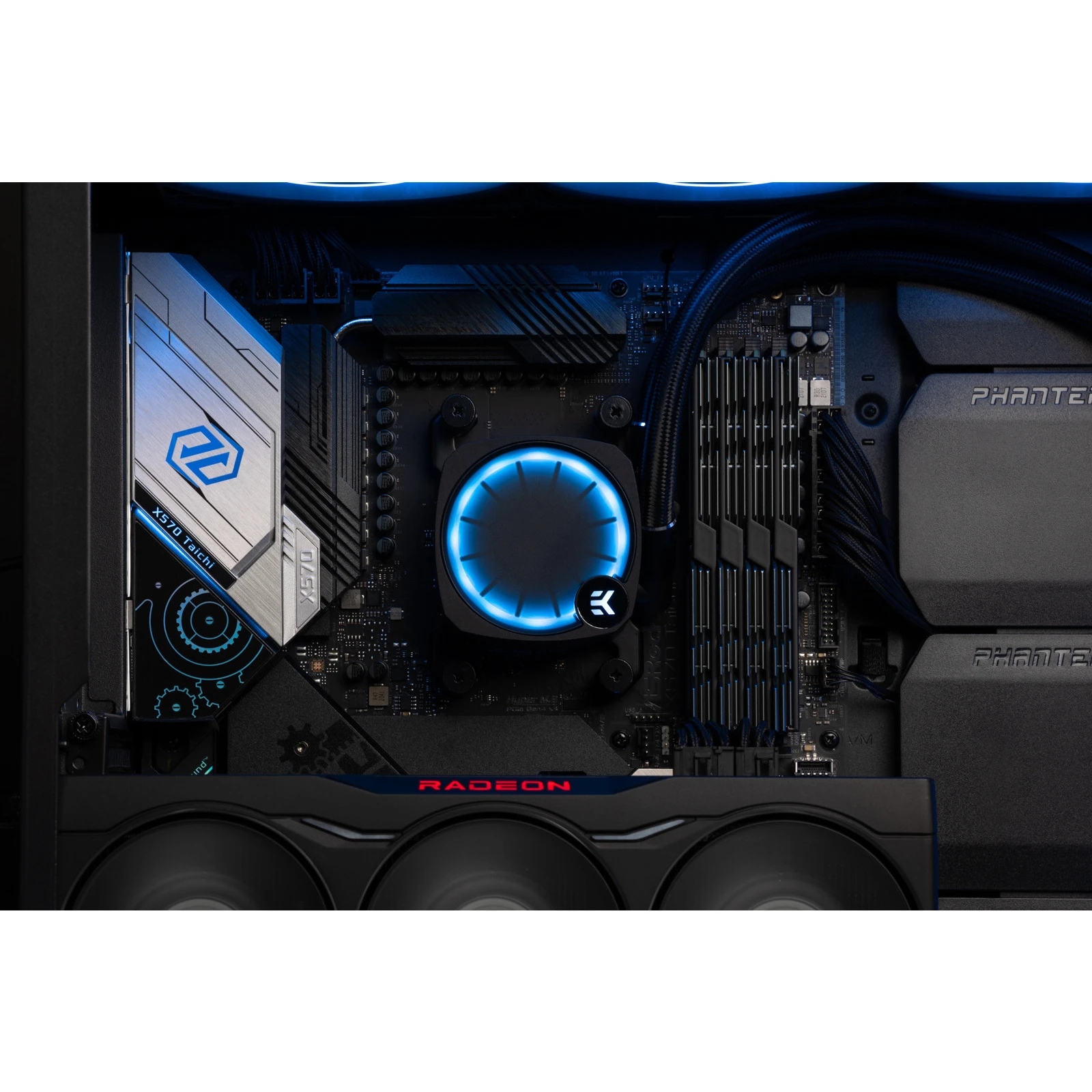 Система водяного охолодження Ekwb EK-Nucleus AIO CR360 Lux D-RGB - Black (3831109851685) (UA) Сокет AM5, 1700, 1200, 2066, AM4, 1151, 1150, 1155, 2011-3, 1156, 2011 3