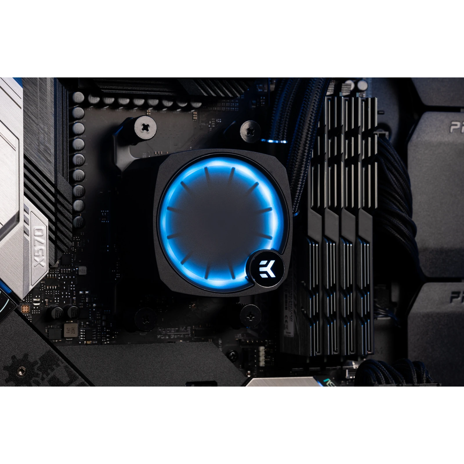 Система водяного охолодження Ekwb EK-Nucleus AIO CR360 Lux D-RGB - Black (3831109851685) (UA) Для процесорів INTEL, AMD