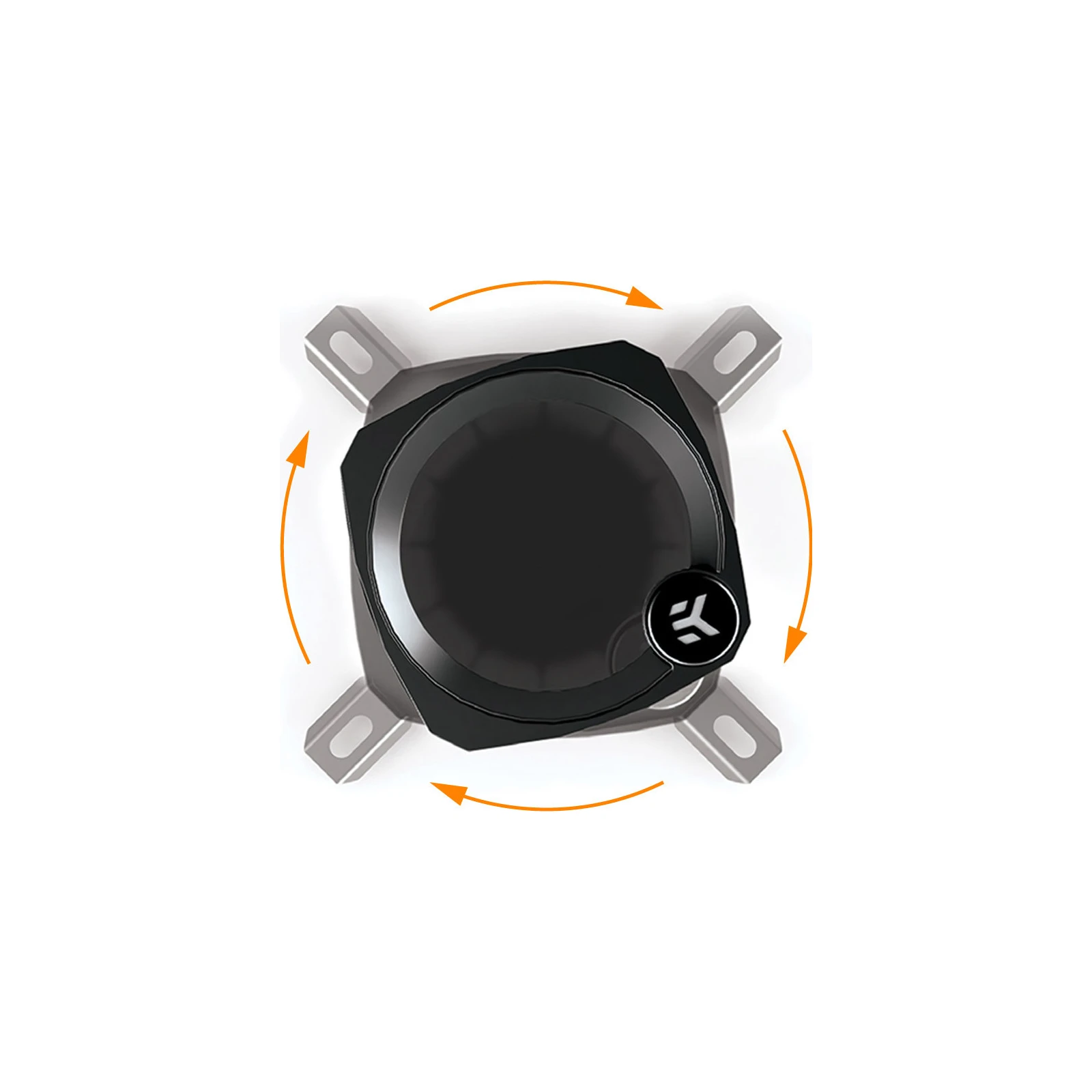 Система водяного охолодження Ekwb EK-Nucleus AIO CR360 Lux D-RGB - Black (3831109851685) (UA) Максимальна частота обертання 2300 об/хв ± 10%