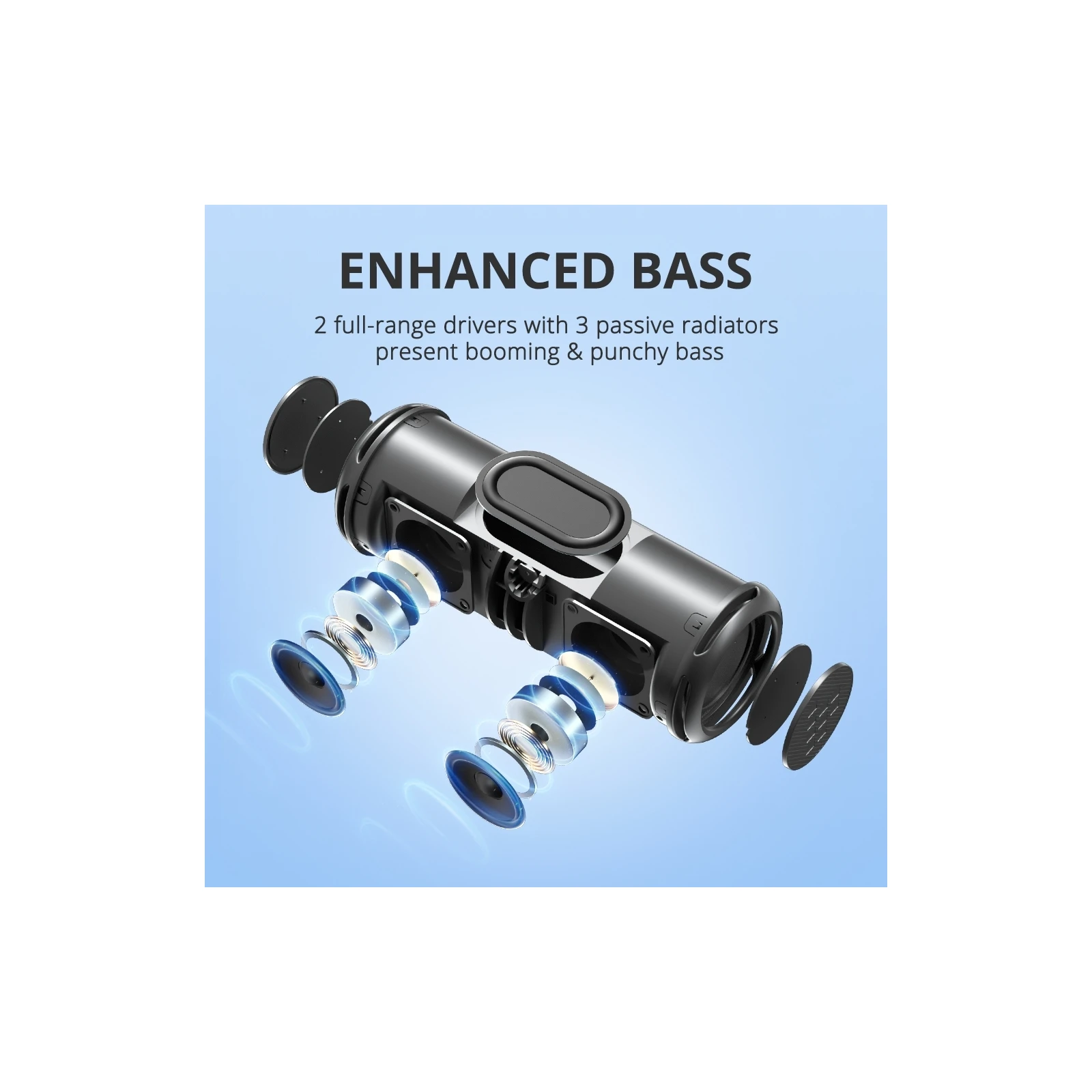 Tronsmart T7 Lite Black (933750) (UA) Установка полочна