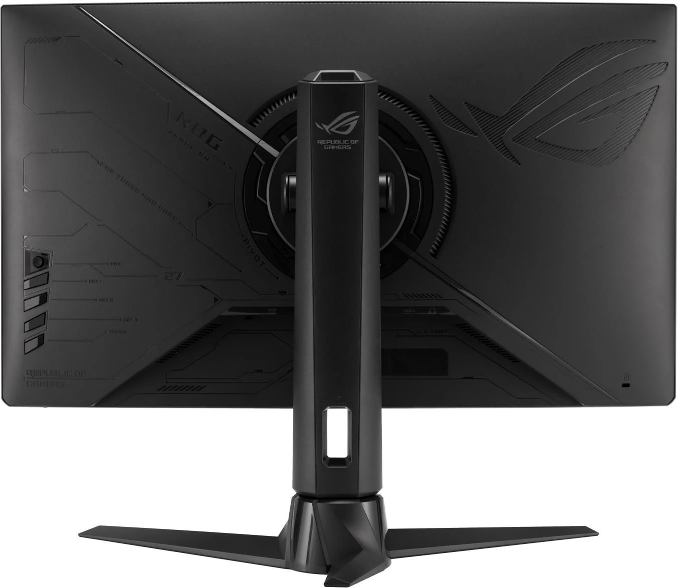 ASUS ROG Strix XG27AQV (90LM08G0-B01A70) EU Тип екрану  Плоский