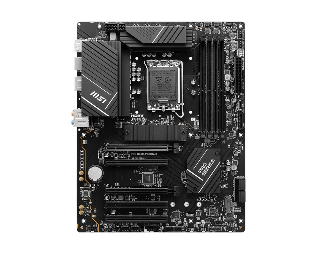 MSI Pro B760-P DDR4 II Socket 1700 (UA) Сокет: LGA1700; Чіпсет: Intel B760; Тип