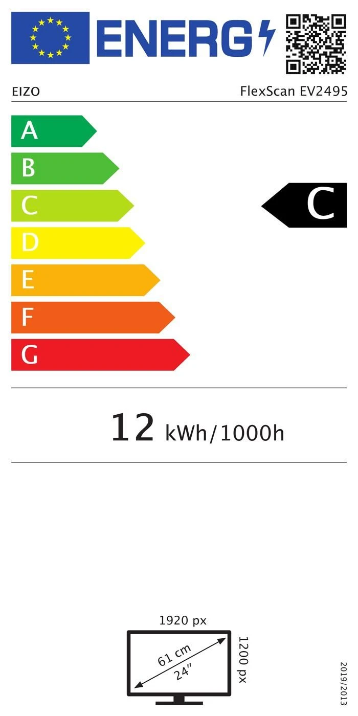 Eizo FlexScan EV2495-BK (EV2495-BK) EU Призначення: Будинки та офіс
