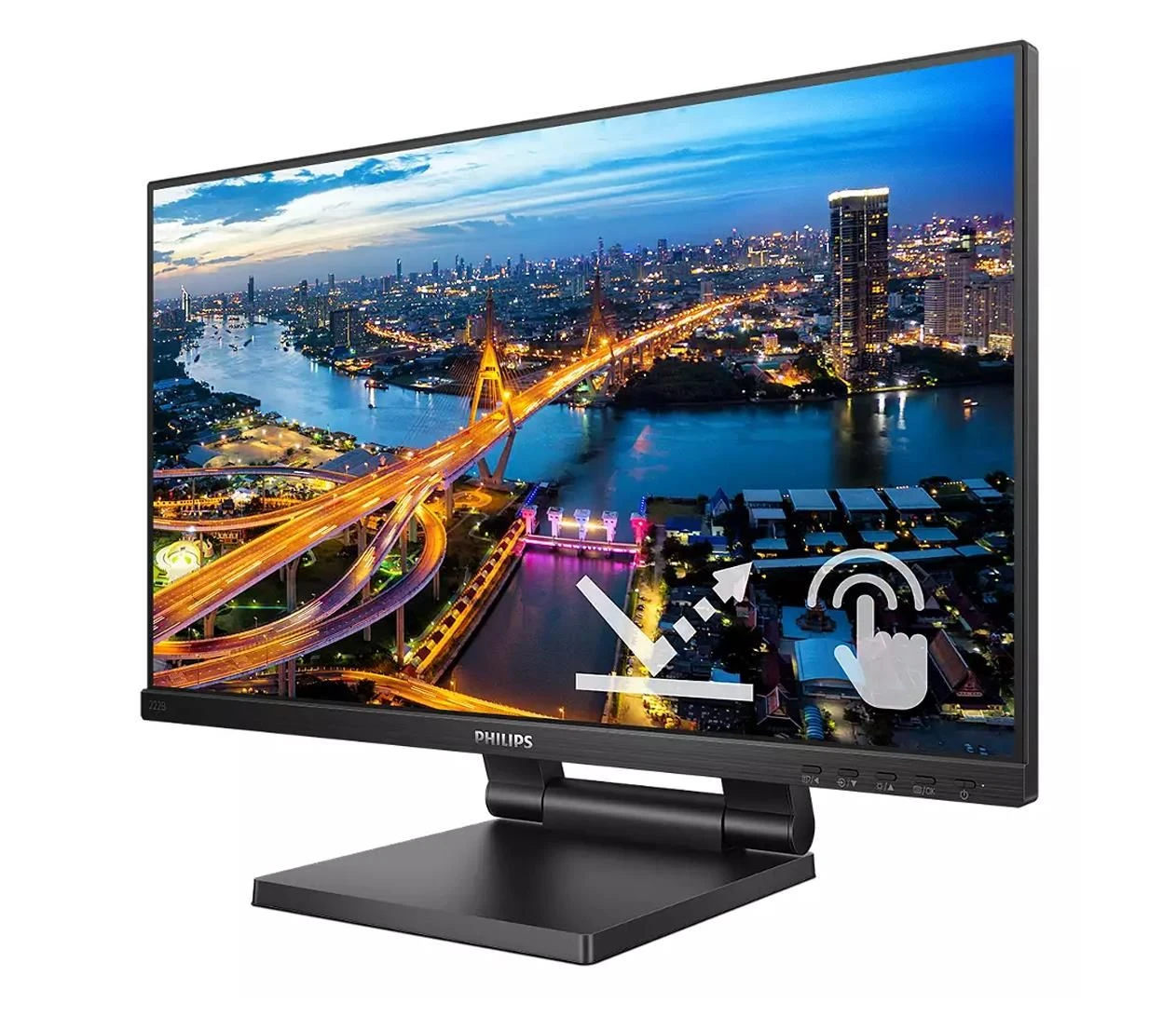 Philips 222B1TC/00 Touch (222B1TC/00) EU Тип матриці  LED, IPS