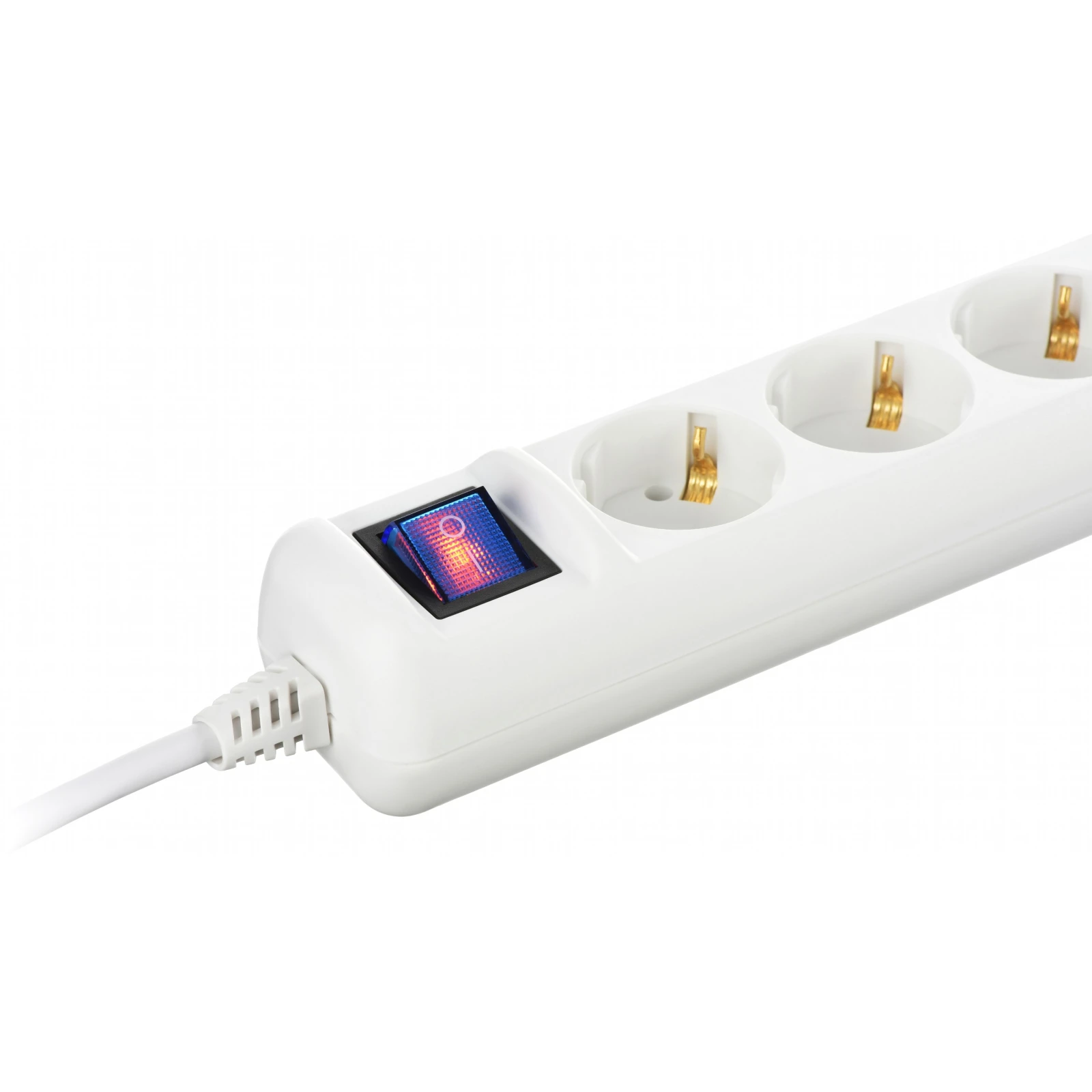 2E 3xSchuko, 1.5м (2E-U03ESM1.5) (UA) Індивідуальні вимикачі розеток ні