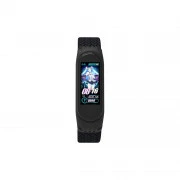 Ремешок для фитнес браслета Armorstandart Braided Solo Loop для Xiaomi Mi Band 7/6/5/4 Black size L (ARM58763) (UA)