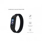 Ремешок для фитнес браслета Armorstandart Braided Solo Loop для Xiaomi Mi Band 7/6/5/4 Black size L (ARM58763) (UA)