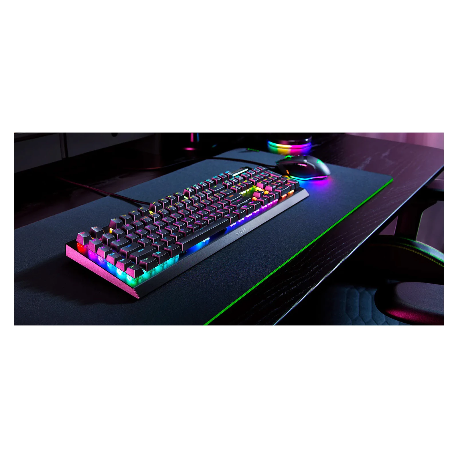 Razer BlackWidow V4 X Green Switch USB RU Black (RZ03-04700800-R3R1) (UA) Конструкция механическая