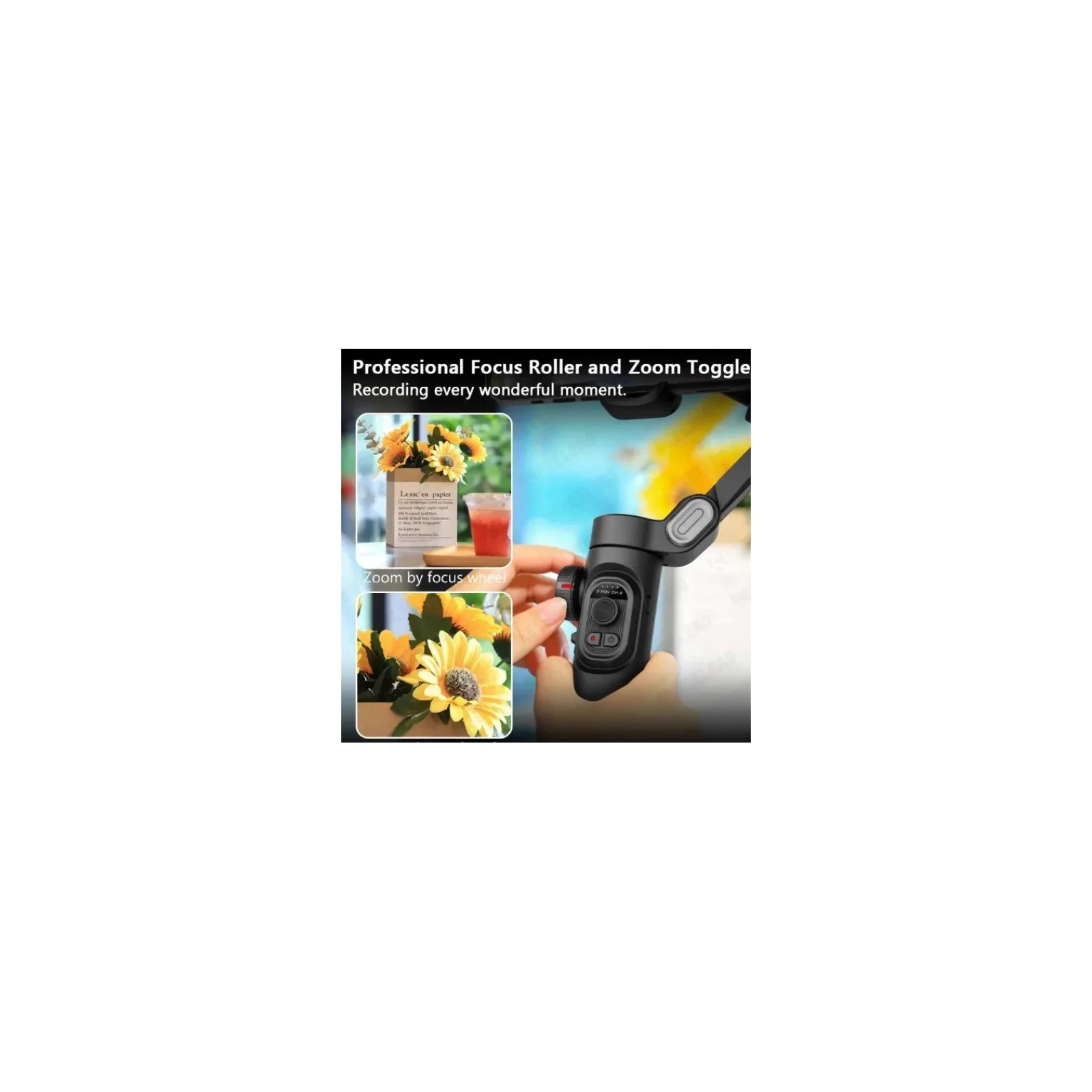 AOCHUAN Professional Gimbal Stabilizer for Smartphone SMART XE Black (AOCHUAN-SMARTXE-B) Количество осей 3