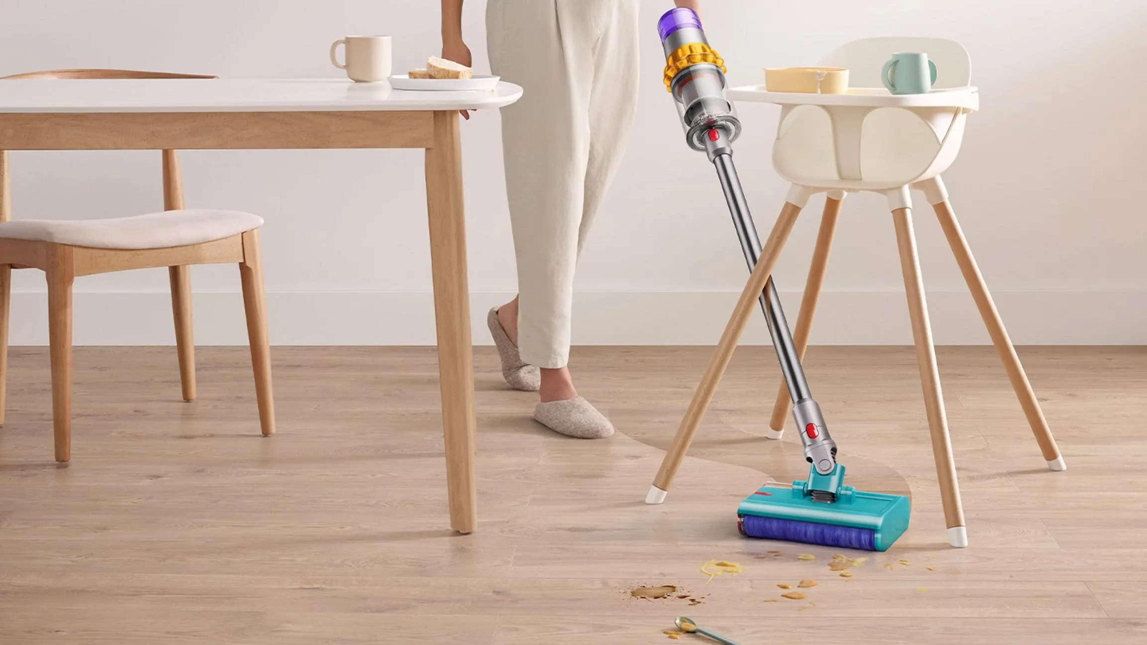 Dyson V15s Detect Submarine (Yellow/Nickel) (448798-01) Мощность всасывания, Вт 230