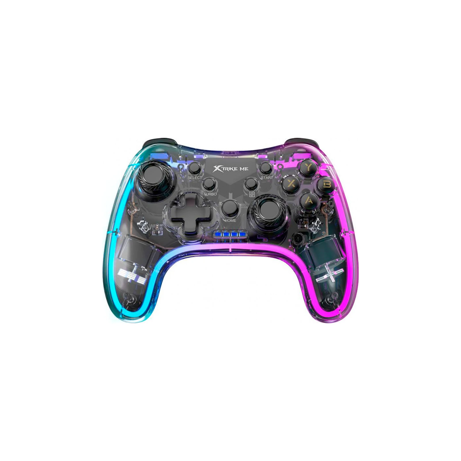 Геймпад Xtrike ME GP-52 Bluetooth RGB PS4/IOS/Android/PC/Nintendo (GP-52) (UA) Особливість: З підсвічуванням;