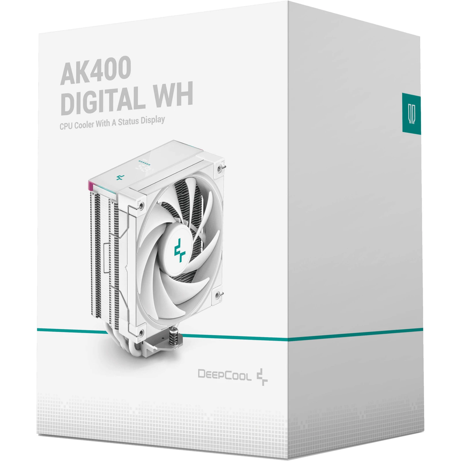 Кулер для процессора Deepcool AK400 Digital WH (AK400 Digital WHITE) (UA) Для процессоров: INTEL, AMD; Сокет: AM5,