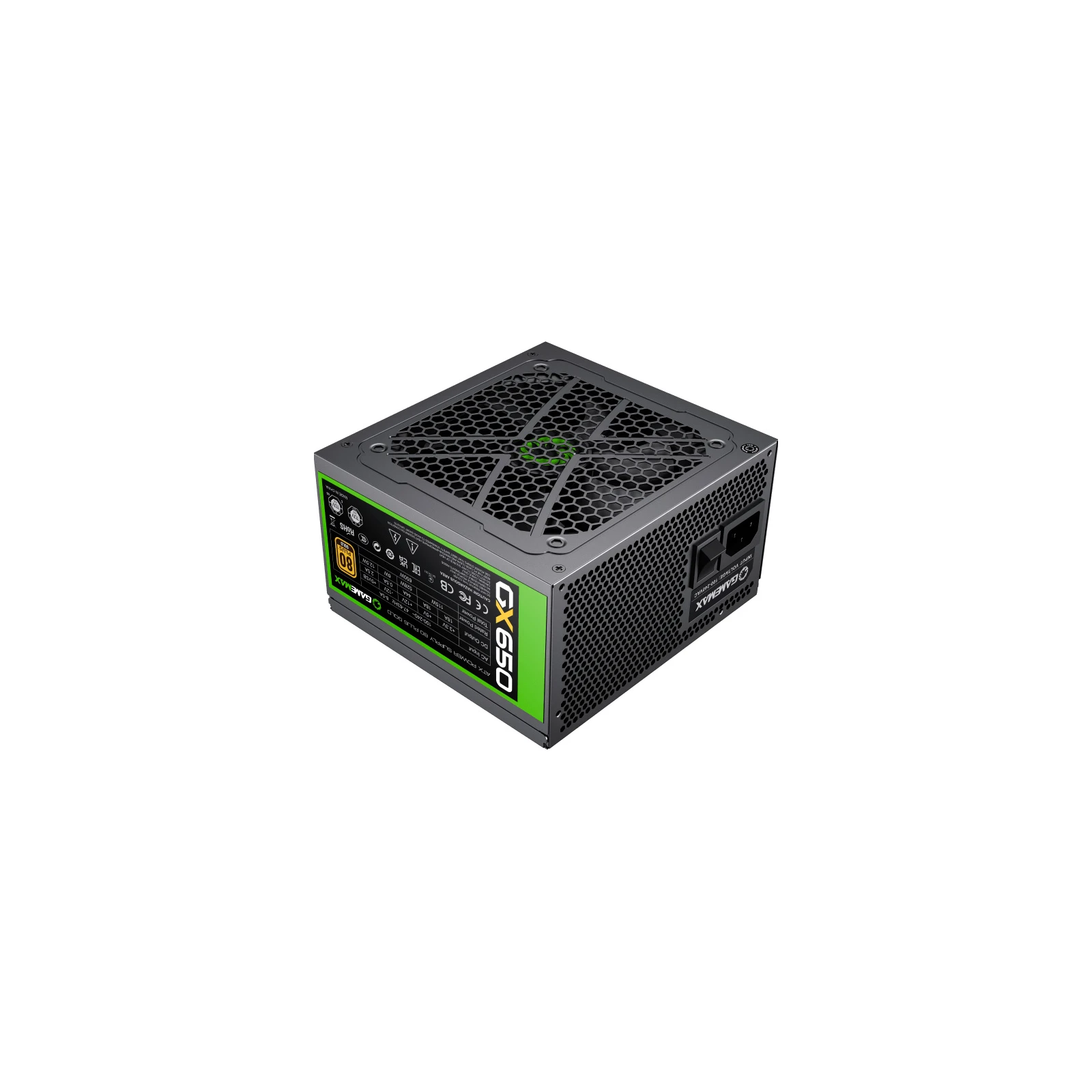 Gamemax GX-650 Modular (UA) Кол-во разъемов дополнительного питания для видеок 4