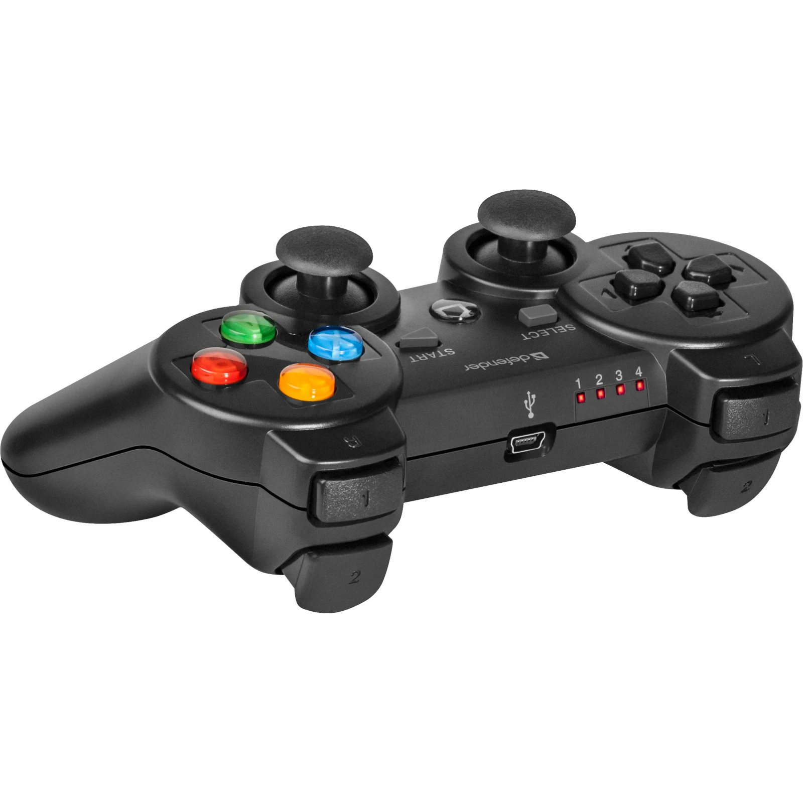 Геймпад Defender Crusher USB Bluetooth Li-Ion PS3/PC/Android (64290) (UA)