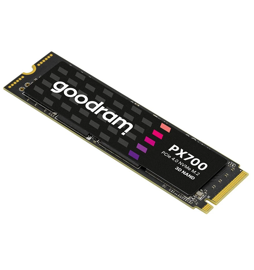 2TB Goodram PX700 M.2 2280 PCIe 4.0 x4 NVMe 3D NAND (SSDPR-PX700-02T-80) (UA) Об'єм накопичувача: 2 ТБ;