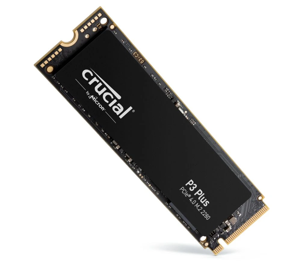 500GB Crucial P3 Plus M.2 2280 NVMe PCIe 3.0 x4 TLC 3D NAND (CT500P3PSSD8) Форм-фактор: M.2 2280; Інтерфейс: PCI