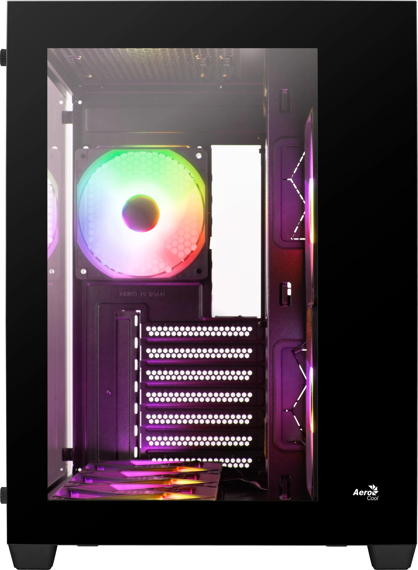 AeroCool Dryft-G-BK-v2 (ACCM-ES01163.11) Black без БП (UA) Типорозмір Midi Tower