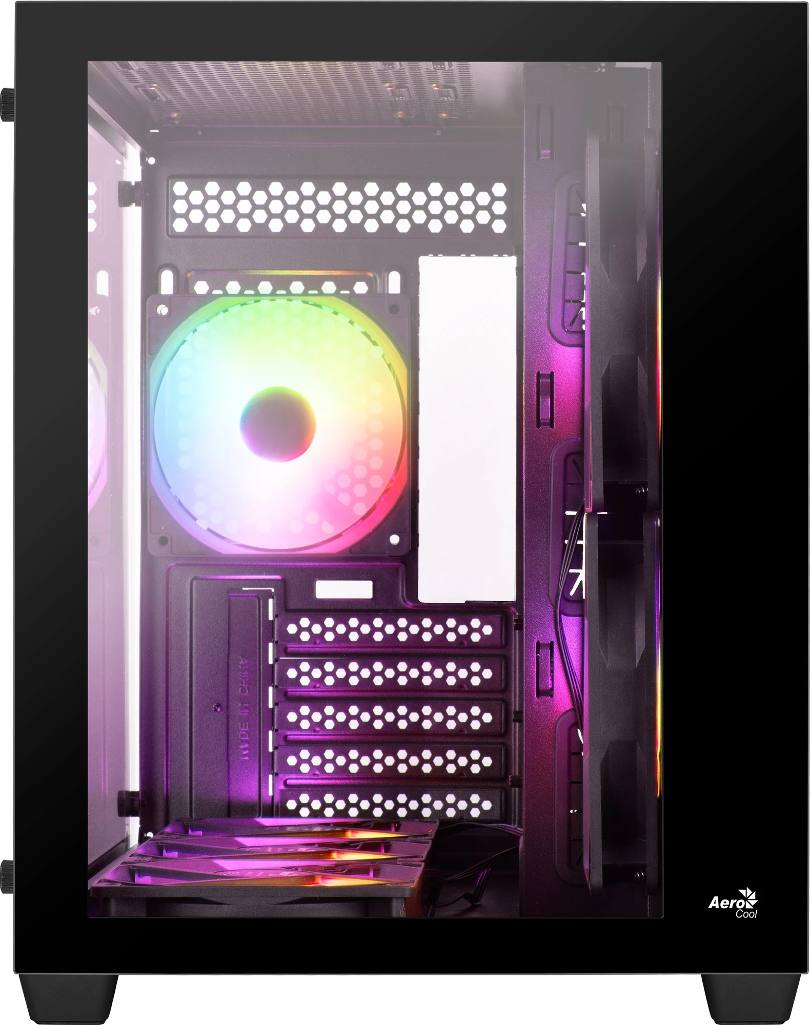 AeroCool Dryft Mini-G-BK-v2 (ACCS-ES02163.11) Black без БП (UA) Типоразмер: Minitower; Форм-фактор