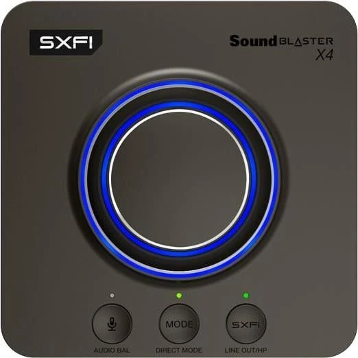 Creative Sound Blaster X4 (70SB181500000) EU Тип: Зовні; Аудіосистема: 7.1;
