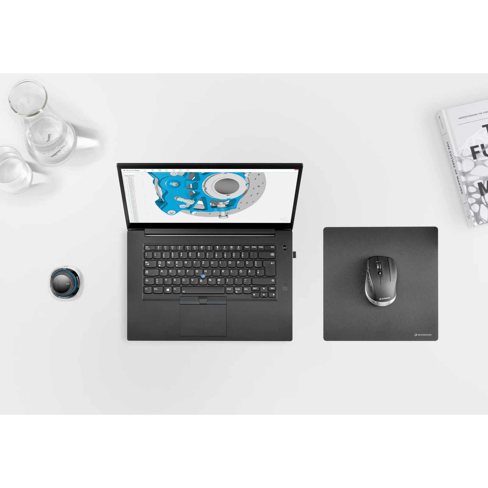 3DConnexion CadMouse Compact Wireless (3DX-700118) (UA) Тип: Оригінальний дизайн;