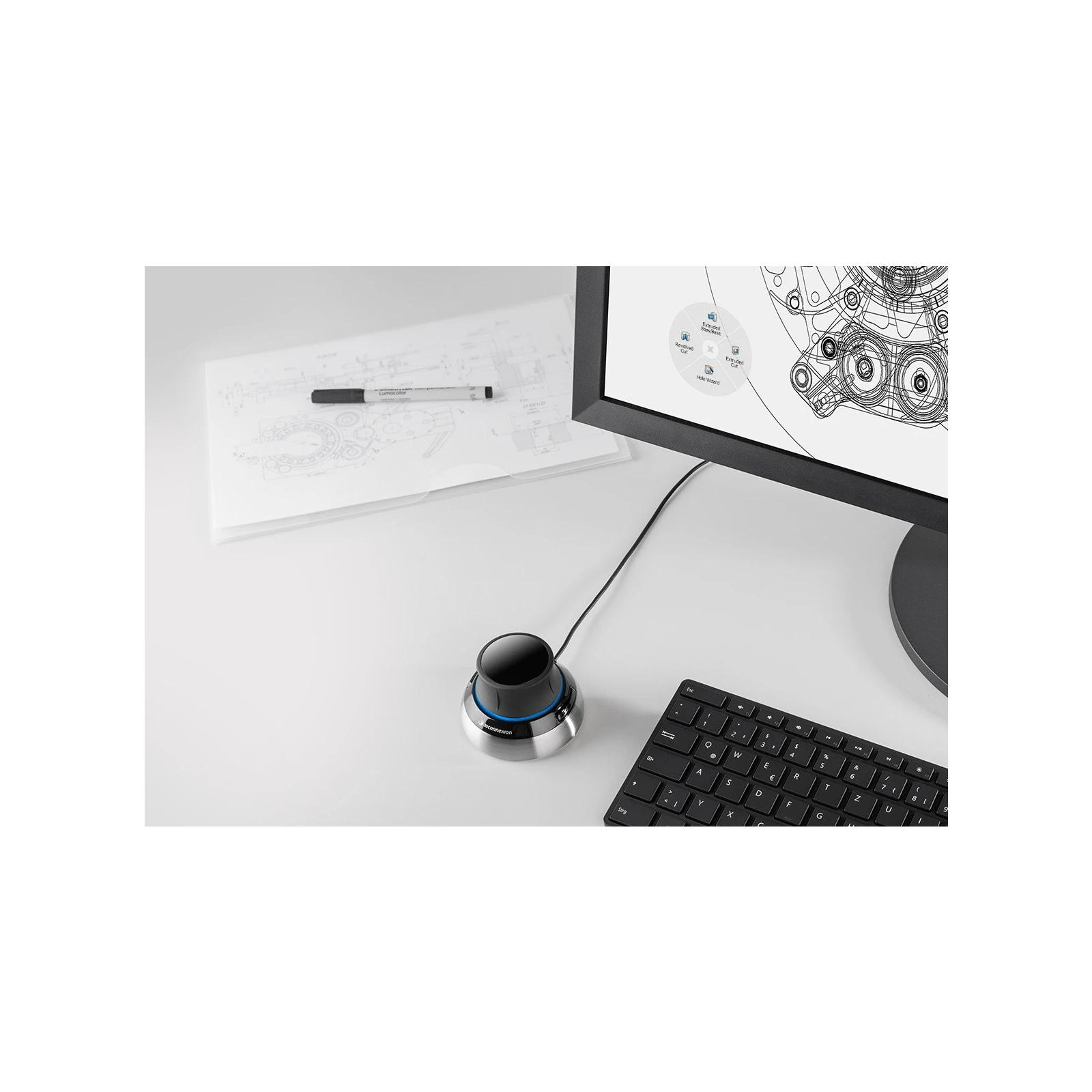 3DConnexion SpaceMouse Compact (3DX-700059) (UA) Тип: Оригінальний дизайн;