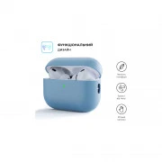 Чохол для навушників Armorstandart Silicone Case для Apple Airpods Pro 2 Light Blue (ARM64535) (UA)