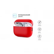 Чохол для навушників Armorstandart Silicone Case для Apple Airpods Pro 2 Red (ARM64541) (UA)