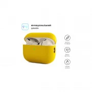 Чохол для навушників Armorstandart Silicone Case для Apple Airpods Pro 2 Yellow (ARM64537) (UA)