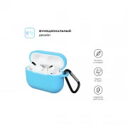 Чохол для навушників Armorstandart Silicone Case для Apple Airpods Pro Light Blue (ARM56085) (UA)