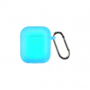 Чохол для навушників Armorstandart Ultrathin Silicone Case With Hook для Apple AirPods 2 Lake Blue (ARM59683) (UA)