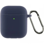 Чохол для навушників Armorstandart Ultrathin Silicone Case With Hook для Apple AirPods 2 Noctilucent (ARM59687) (UA)