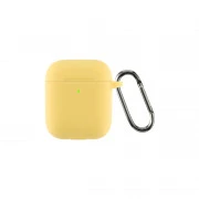 Чохол для навушників Armorstandart Ultrathin Silicone Case With Hook для Apple AirPods 2 Noctilucent (ARM59687) (UA)