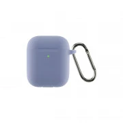 Чохол для навушників Armorstandart Ultrathin Silicone Case With Hook для Apple AirPods 2 Sky Blue (ARM59692) (UA)